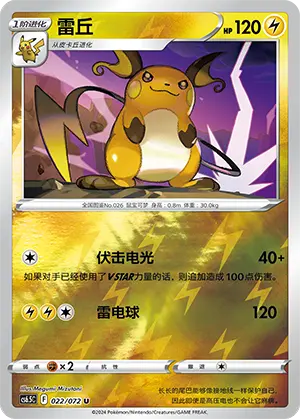 CS6.5C-022/072 Raichu
