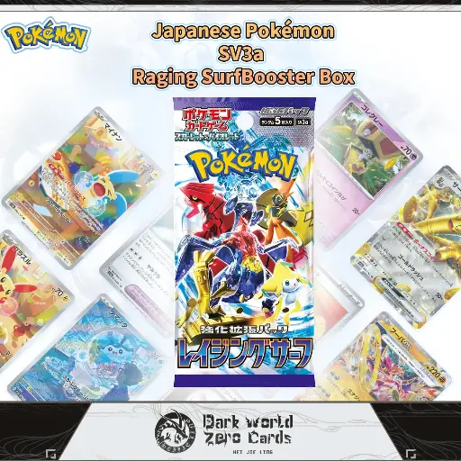 Japanese Pokemon SV3a Raging Surf Booster Box